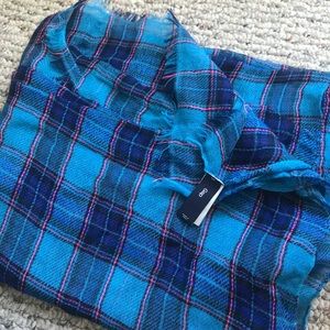 Plaid Gap Scarf